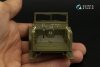 Quinta Studio QD35052 GMC CCKW 353 (open cab) 3D-Printed & coloured Interior on decal paper ( Tamiya ) 1/35